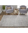 Feizy Delino Gray/Black 8886701F 2ft. x 3ft. Rect. Rug