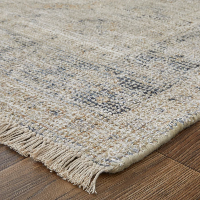 Feizy Caldwell Bohemian & Eclectic Medallion, Tan/Gray/Gold, 9' x 12' Area Rug