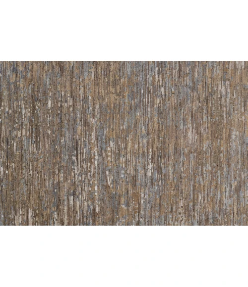 Feizy Conroe Luxe Abstract Hand-Knot Rug, Bronze Brown, 8ft-6in x 11ft-6in Area Rug