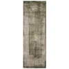 Feizy Skyview Green/Tan SKV39QCF 2 ft. 6 in. X 7 ft. 3 in. Rect. Rug