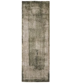 Feizy Skyview Green/Tan SKV39QCF 2 ft. 6 in. X 7 ft. 3 in. Rect. Rug