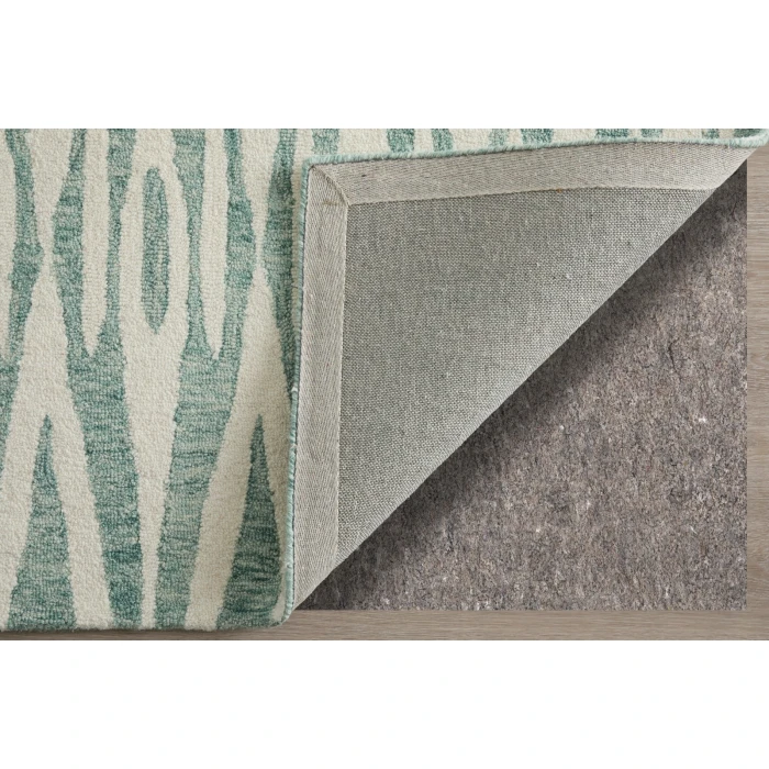 Feizy Wallace Blue/White WAL8A40F 10 ft. X 14 ft. Rect. Rug