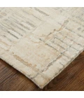 Feizy Jaxson Ivory/Tan/Gray JXN39PZF 8ft. x 10ft. Rect. Rug