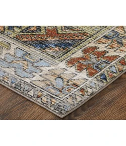 Feizy Melrose IVORY/MULTI MEL39P0F 6 ft. 7 in. X 9 ft. 6 in. Rectangle Rug