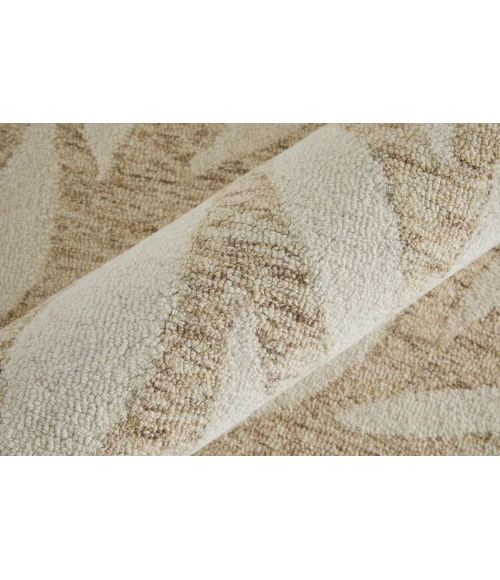 Feizy Wallace Tan/Ivory WAL8A37F 5 ft. X 8 ft. Rect. Rug