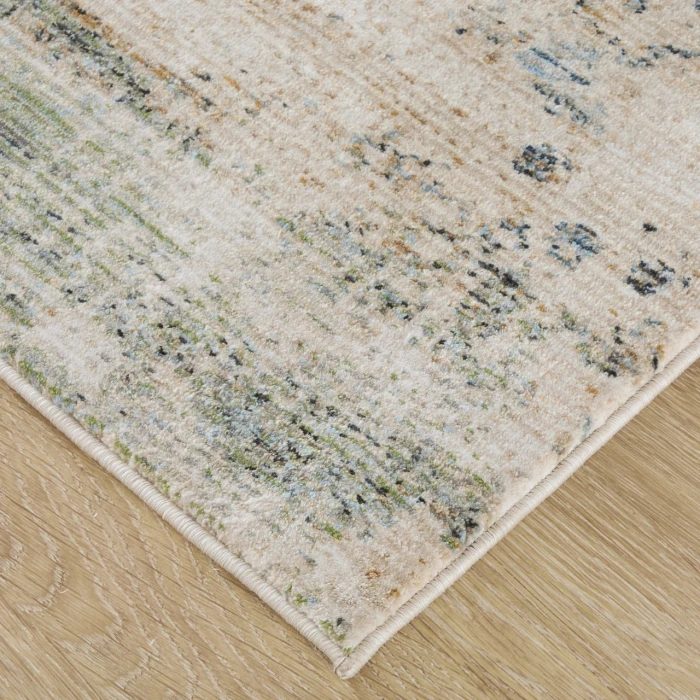Feizy Sonora Taupe/Ivory/Blue SNR39UBF 2ft. x 3ft. Accent Rug Rug