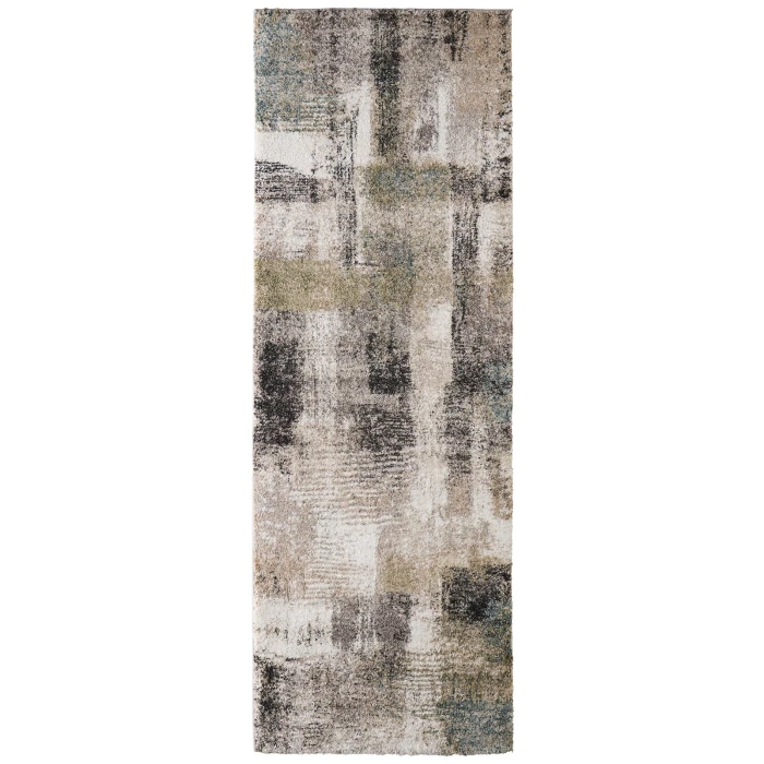 Feizy Skyview Gray/Taupe/Ivory SKV39Q9F 2 ft. 6 in. X 7 ft. 3 in. Rect. Rug