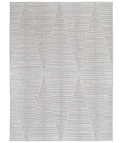 Feizy Elias IVORY/GRAY ELS69FVF 9 ft. X 12 ft. Rectangle Rug