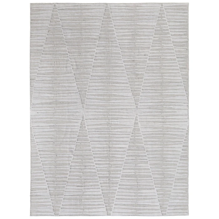 Feizy Elias IVORY/GRAY ELS69FVF 5 ft. X 8 ft. Rectangle Rug