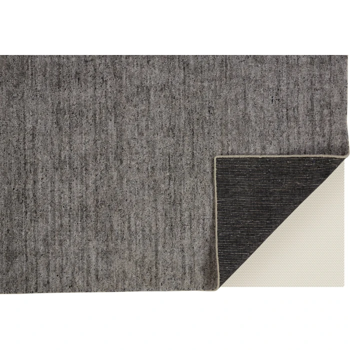 Feizy Delino Gray/Black 8886701F 2ft. x 3ft. Rect. Rug