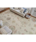 Feizy Grafton IVORY/MULTI GFT69FLF 7 ft. 9 in. X 9 ft. 9 in. Rectangle Rug
