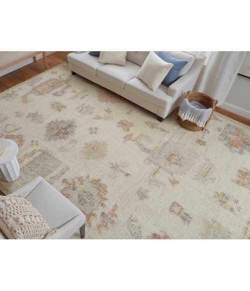 Feizy Grafton IVORY/MULTI GFT69FLF 7 ft. 9 in. X 9 ft. 9 in. Rectangle Rug