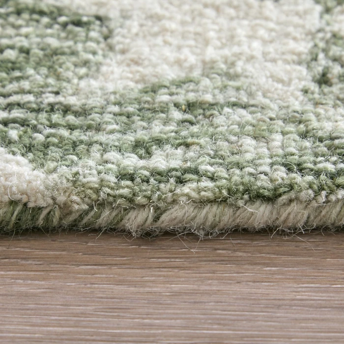 Feizy Belfort Ivory/Green 8698A28F 12 ft. X 15 ft. Rect. Rug