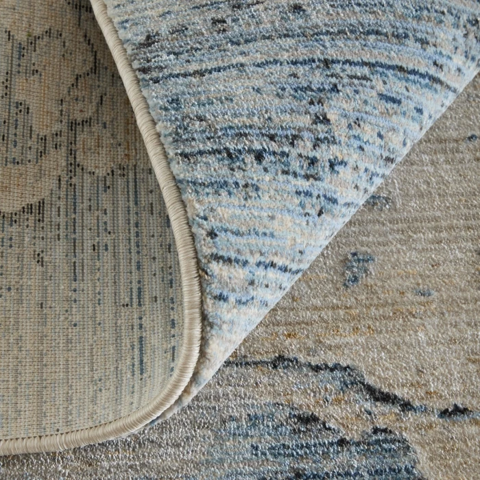 Feizy Sonora Blue/Ivory/Tan SNR39U9F 7ft.10in. x 10ft.3in. Rect. Rug