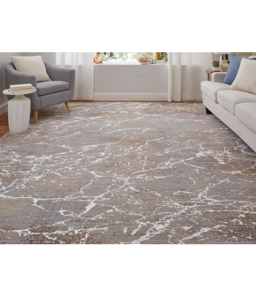 Feizy Pryor IVORY/MULTI PRY39NHF 10 ft. X 13 ft. Rectangle Rug