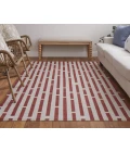 Feizy Bermuda II Red/Ivory 7520783F 9ft. x 12ft. Rect. Rug