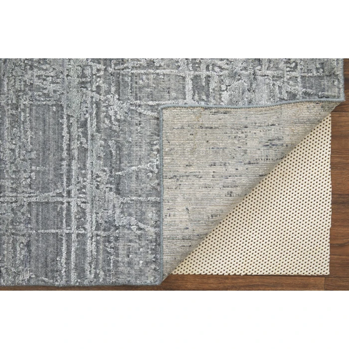 Feizy Eastfield Casual Abstract, Gray, 2'-6" x 8' Runner