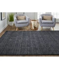 Feizy Luna BLACK 5798049F 9 ft. 6 in. X 13 ft. 6 in. Rectangle Rug
