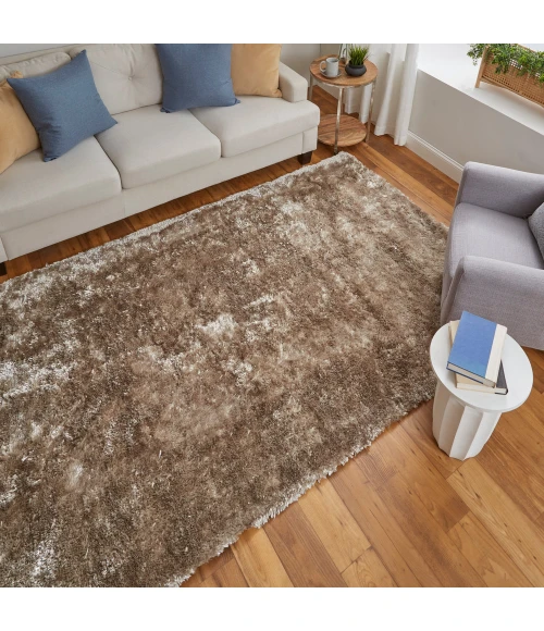 Feizy Blunham Luxury & Glam Solid, Gold/Green, 7' x 10' Area Rug