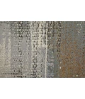 Feizy Clio Industrial Abstract, Ivory/Gray/Brown, 7'-9" x 10' Area Rug