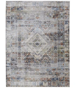 Feizy Melrose IVORY/MULTI MEL39P0F 6 ft. 7 in. X 9 ft. 6 in. Rectangle Rug