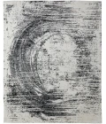Feizy Coda Industrial Abstract, Black/White, 2' x 3' Accent Rug