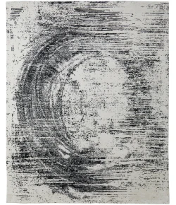 Feizy Coda 8928F BLACK/WHITE Area Rug 3 ft. 6 in. X 5 ft. 6 in. Rectangle