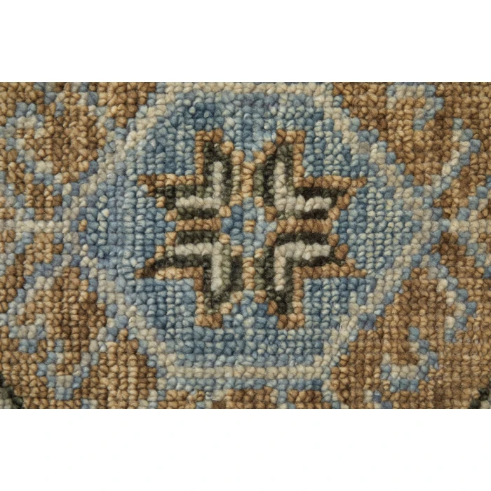 Feizy Fillmore Vintage Medallion, Blue/Green, 2'-6" x 10' Runner