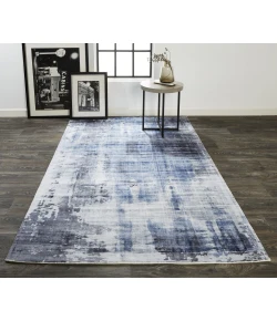 Feizy Emory Blue/Gray/Ivory 8558659F 2ft. x 3ft. Rect. Rug