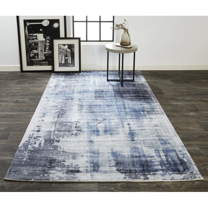Feizy Emory Blue/Gray/Ivory 8558659F 2ft. x 3ft. Rect. Rug