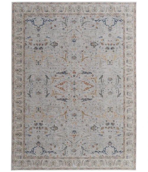 Feizy Pasha IVORY/MULTI PAS39M4F 7 ft. 10 in. X 10 ft. 3 in. Rectangle Rug
