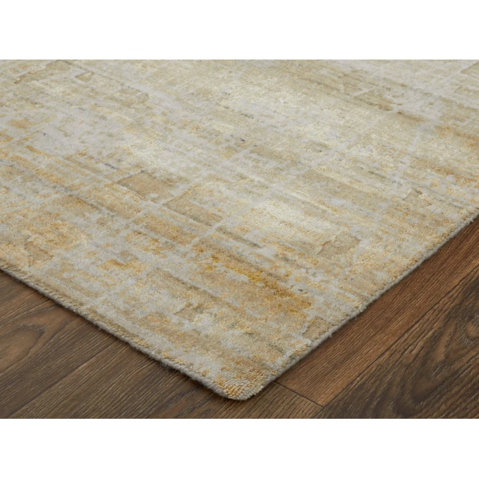Feizy Eastfield GOLD/IVORY EAS69FPF 5 ft. X 8 ft. Rectangle Rug