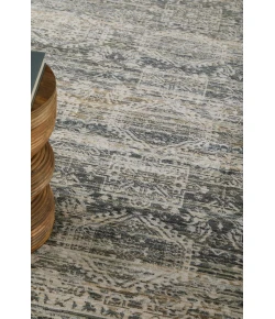 Feizy Augustine Black/Ivory/Green AUG39TUF 9ft. x 12ft. Rect. Rug