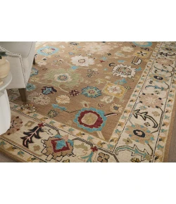 Feizy Springfield Tan/Ivory/Blue SPF8A45F 2ft. x 3ft. Accent Rug Rug