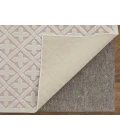 Feizy Saphir Mira BLUSH/WHITE 6803500F 9 ft. 8 in. X 12 ft. 7 in. Rectangle Rug