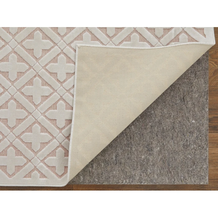 Feizy Saphir Mira BLUSH/WHITE 6803500F 9 ft. 8 in. X 12 ft. 7 in. Rectangle Rug
