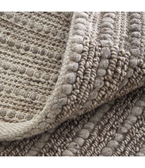 Feizy Herrick Taupe/Ivory/Brown T36T8021 8ft. x 10ft. Rect. Rug