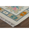 Feizy Karina IVORY/MULTI 90969G8F 7 ft. 9 in. X 9 ft. 9 in. Rectangle Rug