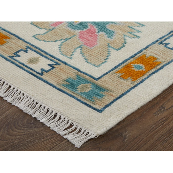 Feizy Karina IVORY/MULTI 90969G8F 8 ft. 6 in. X 11 ft. 6 in. Rectangle Rug