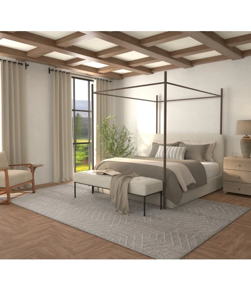 Feizy Emerson Gray/Ivory T32T8015 9ft.6in. x 13ft.6in. Rect. Rug