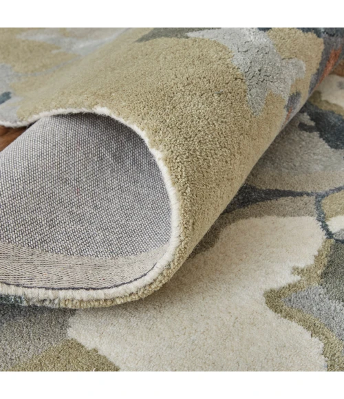 Feizy Dafney Casual Floral & Botanical, Purple/Pink/Green, 8' x 10' Area Rug