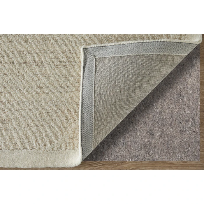 Feizy Winston Ivory WNS8B02F 5ft. x 8ft. Rect. Rug