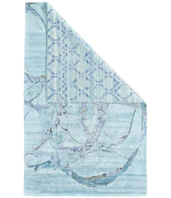 Feizy Cosmo Blue/White/Ivory 6328624F 2ft. x 3ft. Rect. Rug