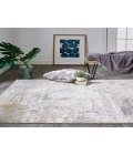 Feizy Aura BEIGE/GOLD AUR3567F 12 ft. X 18 ft. Rectangle Rug