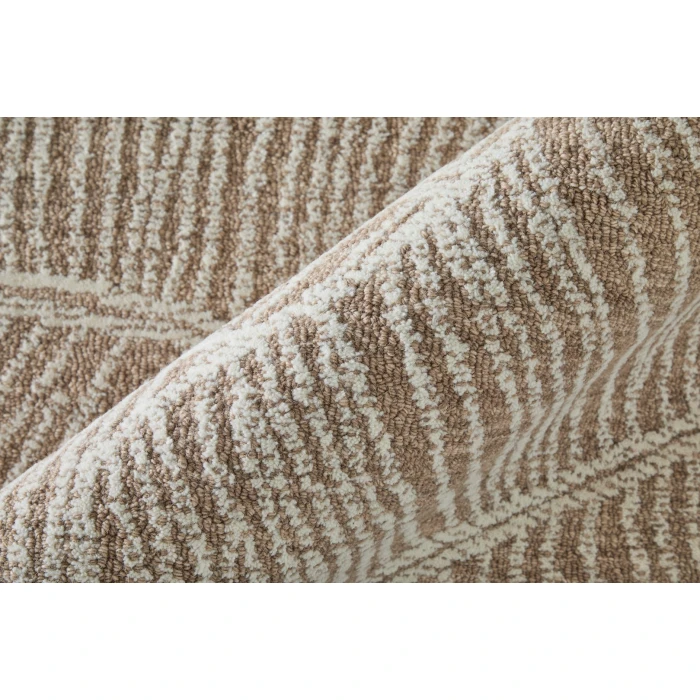 Feizy Winston Taupe/Ivory WNS8B02F 10ft. x 14ft. Rect. Rug