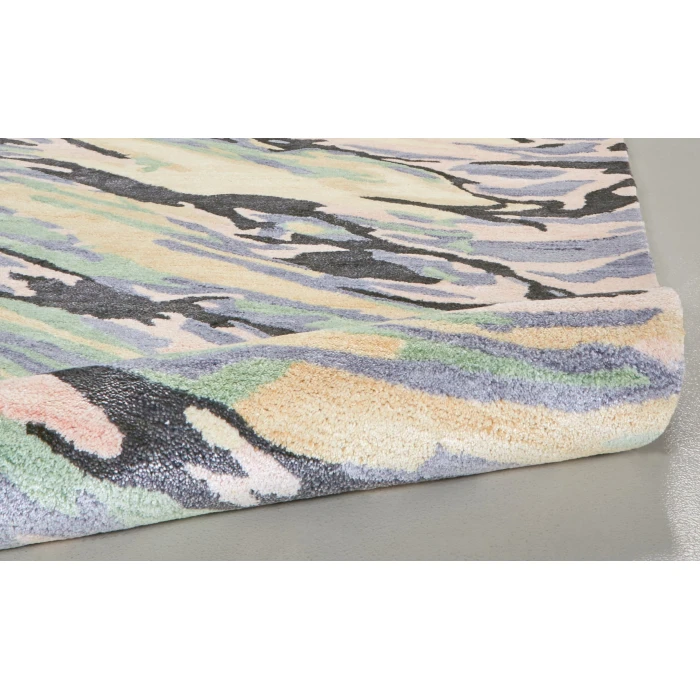 Feizy Dryden Ivory/Green/Blue 8738790F 9ft.6in. x 13ft.6in. Rect. Rug
