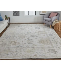 Feizy Wendover 6864F SILVER Area Rug 12 ft. X 15 ft. Rectangle
