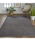Feizy Kaelani Brown/Blue/Taupe 6850769F 1ft.8in. x 2ft.10in. Rect. Rug