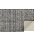 Feizy Naples Space Dyed In/Outdoor Flatweave, Charcoal Gray, 2ft x 3ft Area Rug