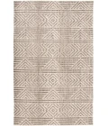 Feizy Colton Luxury & Glam Geometric, Tan/Ivory/Brown, 9'-6" x 13'-6" Area Rug